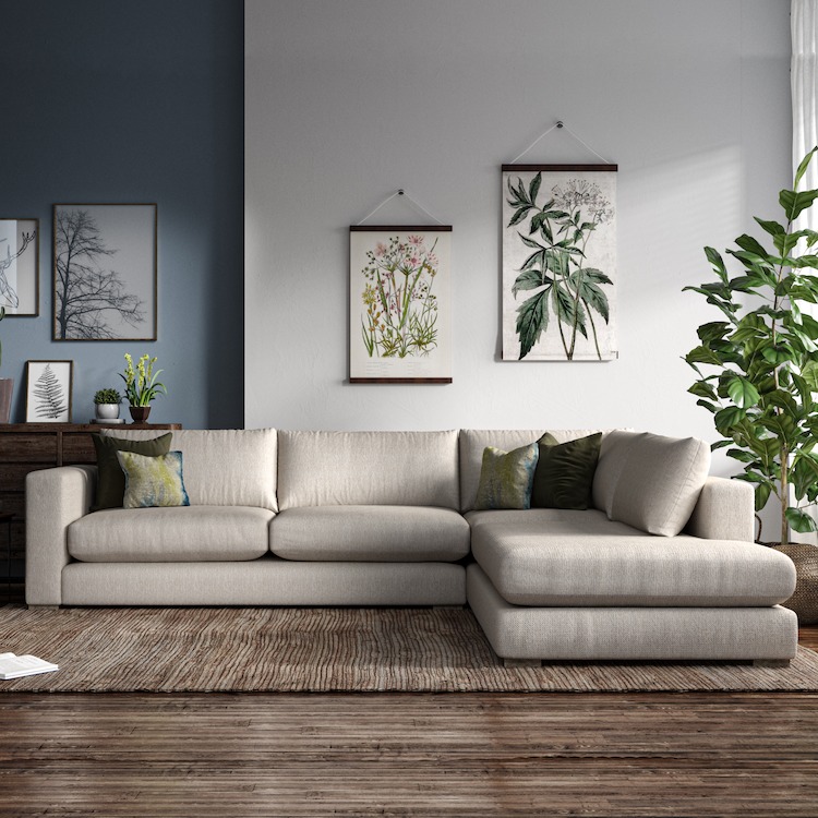 Bergen Large Chaise Sofa