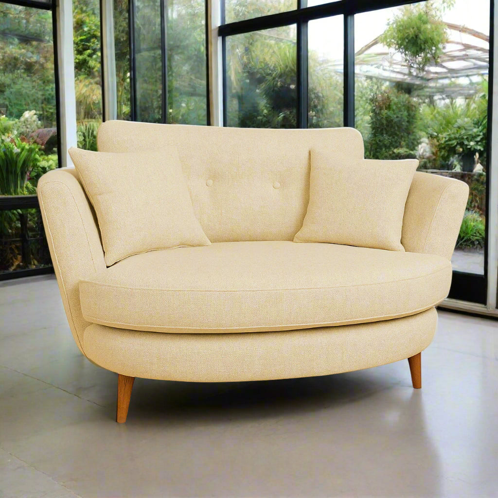 Seville Oval Cuddler Chair