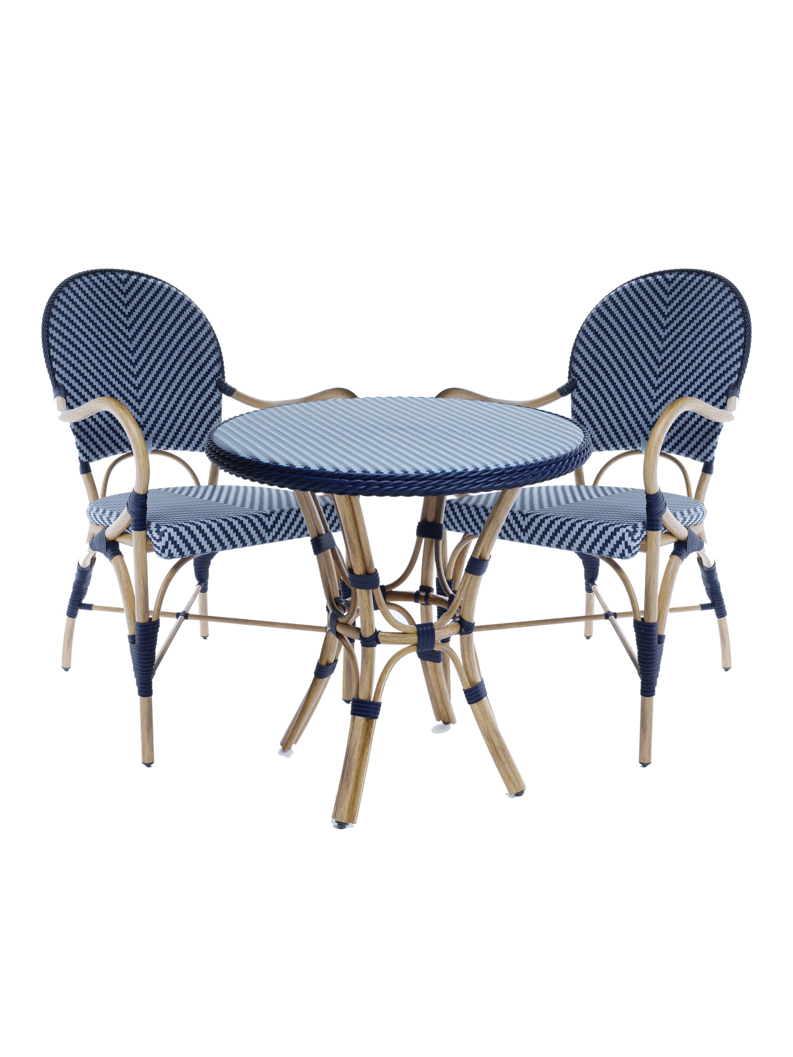 Riviera Bistro Chairs & Bistro Table