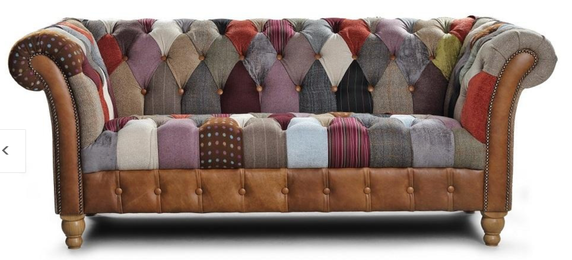 Chester Club 2 Seater (Patchwork)