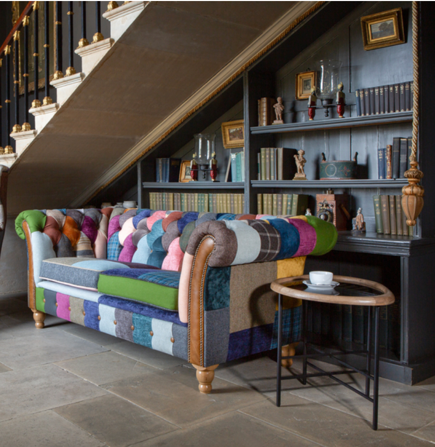 Chester Club 2 Seater (Patchwork)