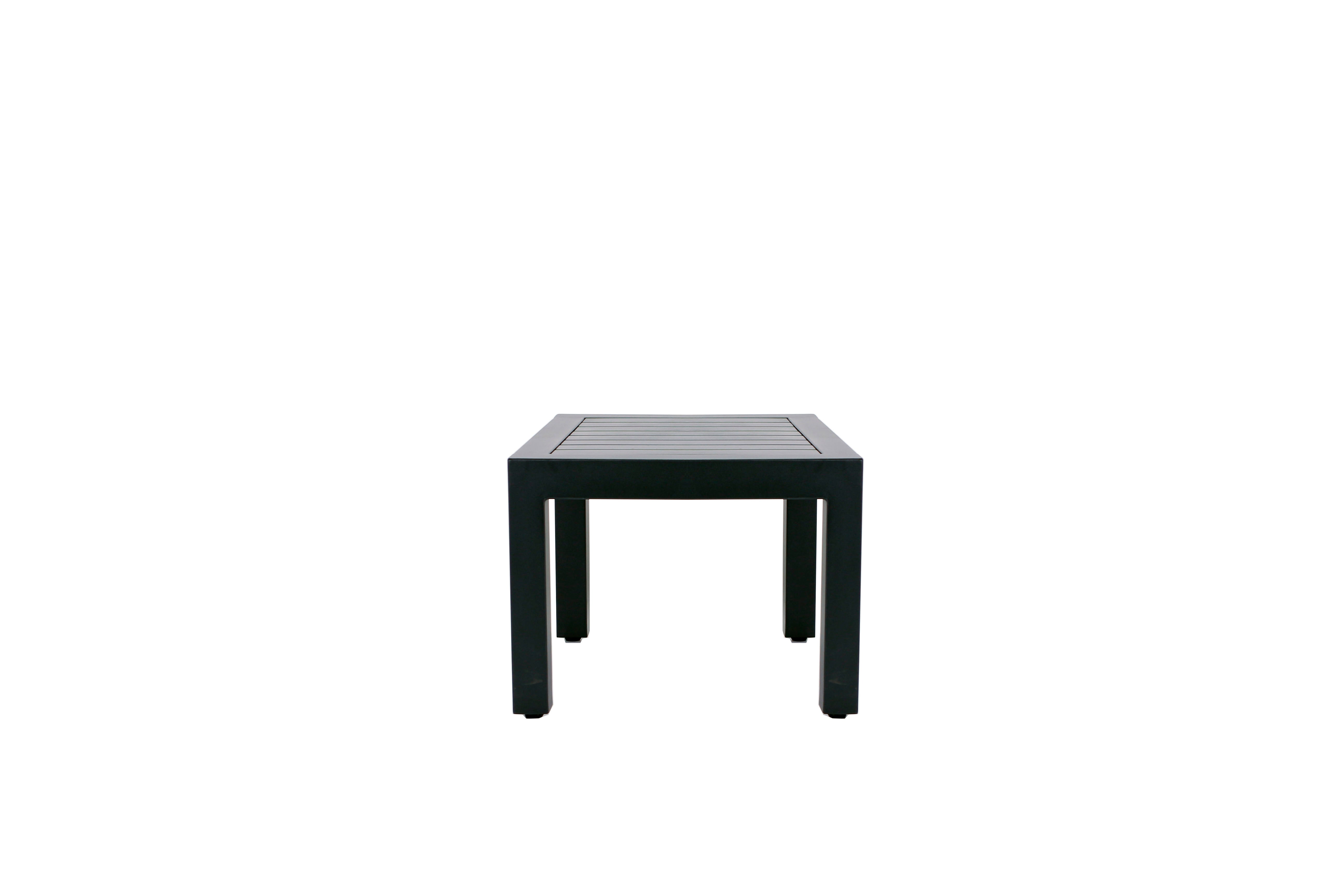Verde Side Table Slated Top