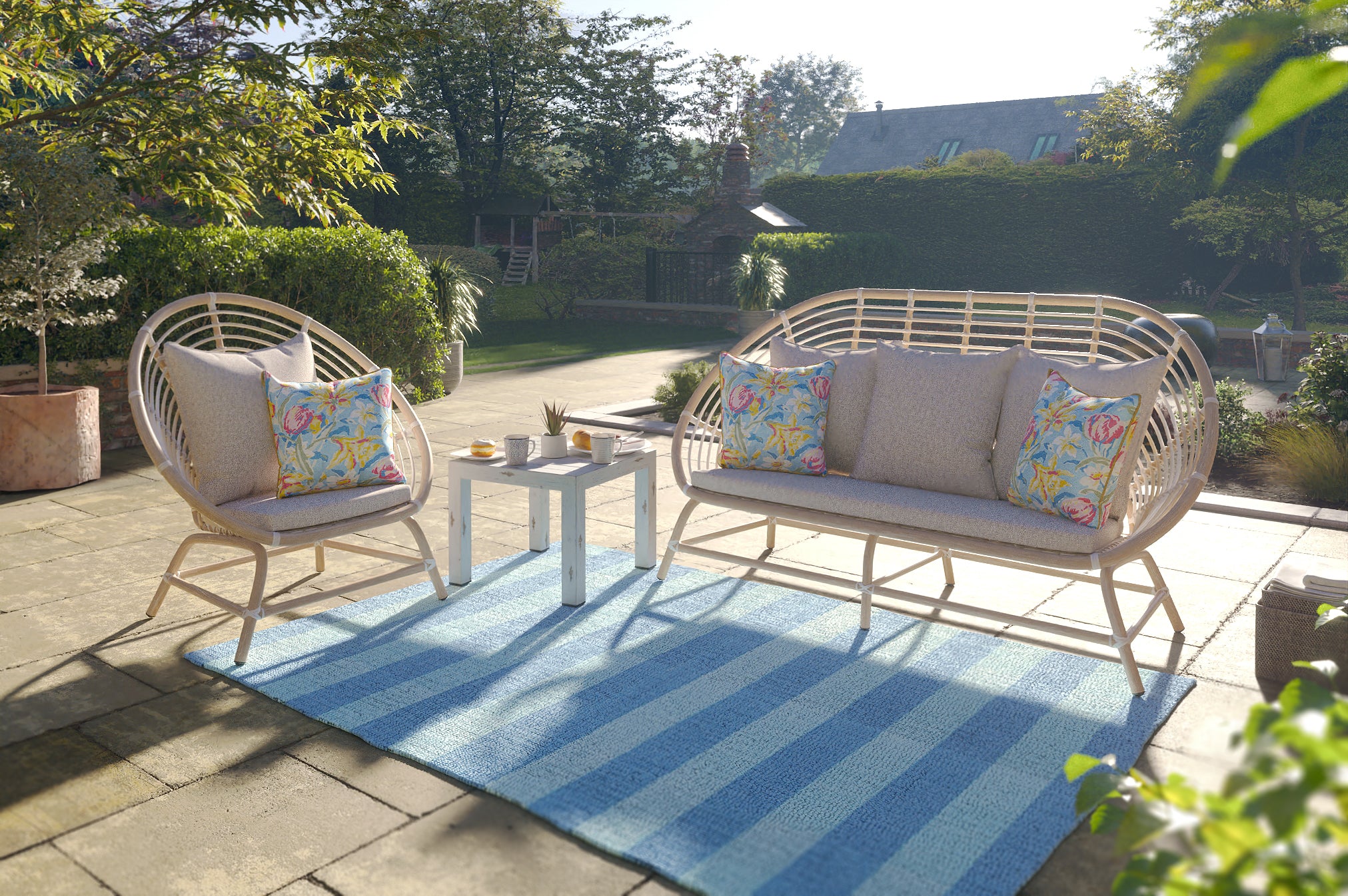 Havana Chairs, Sofa & Clermont Coffee Table