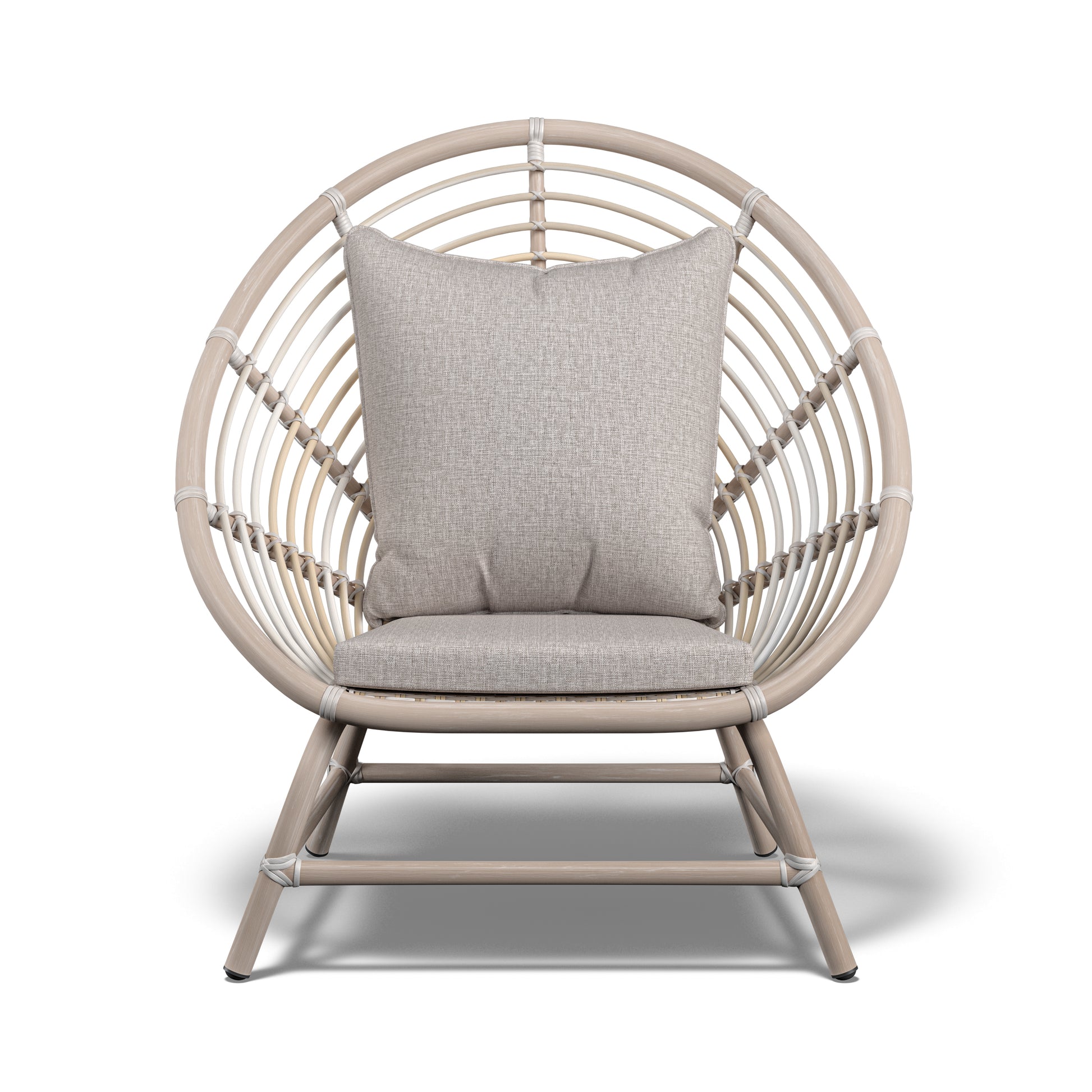 Havana Outdoor Chair With Seat Pad And Scatter Cushions